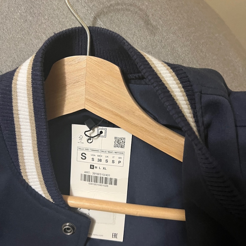 Zara varsity jacket